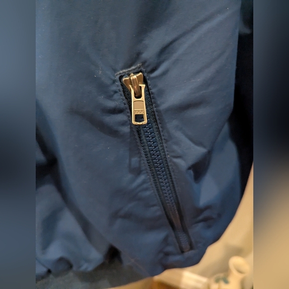 LL Bean Warm Up Jacket Fleece Lined, Water & Wind Resistant. XXL Tall - Picture 12 of 17